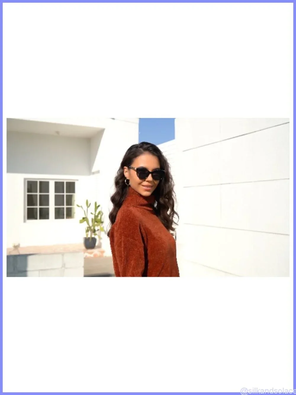 Cat Eye Sunglasses UV400 Protection Full Frame Women